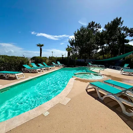 Pour 4 Pers Avec Terrasse, Jardin, Piscine Et Acces - Animaux Admis - Fr-1-194-218 * La Tranche-sur-Mer